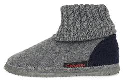 GIESSWEIN Kramsach Kids, Hüttenschuhe Unisex Kinder, Schiefer 016, 35 EU von GIESSWEIN