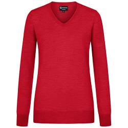 GIESSWEIN Merino Pullover Damen Light V Neck - 100% feinste Merino Lammwolle, Strickpullover Damen elegant, dünne Wollpullover Damen Herbst & Winter von GIESSWEIN