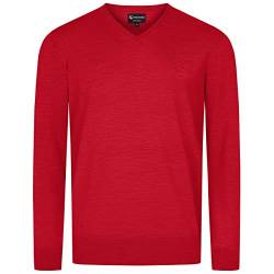 GIESSWEIN Merino Pullover Herren Light V Neck - 100% feinste Merino Lammwolle, Wollpullover Herren V Ausschnitt, ideal für Business & Freizeit von GIESSWEIN