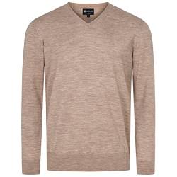 GIESSWEIN Merino Pullover Herren Light V Neck - 100% feinste Merino Lammwolle, Wollpullover Herren V Ausschnitt, ideal für Business & Freizeit von GIESSWEIN