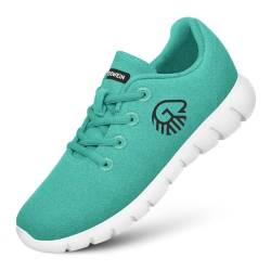 GIESSWEIN Merino Runners Women atmungsaktiv - Damen Sneaker für gesunden Gang - Bequeme leichte Arbeitsschuhe für Pflegeberufe & Krankenschwester von GIESSWEIN