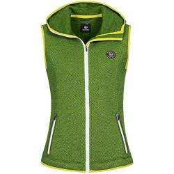 GIESSWEIN Merino Weste Stella - Ärmellose Damen Jacke aus Merinowolle, Frauen Walk Gilet mit Kapuze, Atmungsaktive Sport Bekleidung von GIESSWEIN