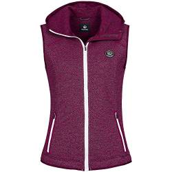 GIESSWEIN Merino Weste Stella - Ärmellose Damen Jacke aus Merinowolle, Frauen Walk Gilet mit Kapuze, Atmungsaktive Sport Bekleidung von GIESSWEIN