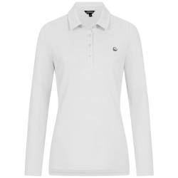 GIESSWEIN Organic Poloshirt Damen Langarm - 100% Bio-Baumwolle, Poloshirts für Damen für Business & Freizeit, Baumwoll Polo Shirt für Golf & Reiten von GIESSWEIN