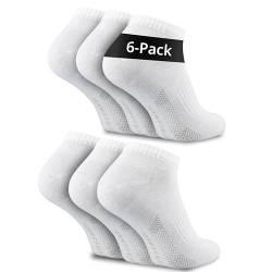 GIESSWEIN Sneaker Socken Damen & Herren 6er | 10er Pack - Atmungsaktive Socken kurz - Temperaturregulierende Sneakersocken - Hochwertige Sneakersocken Damen & Herren für Sport & Alltag von GIESSWEIN