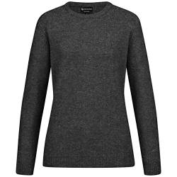 GIESSWEIN Wollpullover Rundhals Damen - Klassischer Pullover aus 100% Lammwolle, Langarm Strickpullover, Feinstrick Frauen Sweater von GIESSWEIN