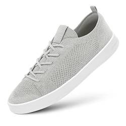 GIESSWEIN Wool Sneaker Men - Platform Herren Schuhe, Low-Top Halbschuhe, Freizeit Sneakers aus Merino Wool 3D Stretch, Superleichte Schnürer von GIESSWEIN