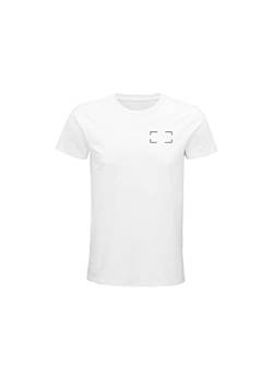 GIL S.R.L. Unisex Kein Logo T-Shirt, Weiß, XL von GIL S.R.L.
