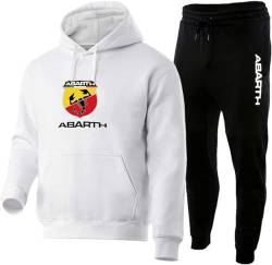 GIOPSQ Herren/Damen ABA_rth einfarbiger Baumwoll-Hoodie-Sweatshirt-Hosenanzug, klassische Sportbekleidung, lässige Jogging-Kleidung kapuze/D/S von GIOPSQ