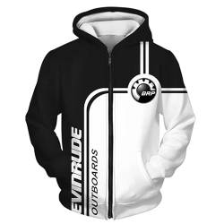 GIOPSQ Herren Hoodie ev-inru.de 3D-Druck Pullover T-Shirt Shorts Hose Unisex Strickjacke Reißverschlussjacke Lässiger Pullover Kapuzen-Baseballoberteil Passen/A/L von GIOPSQ