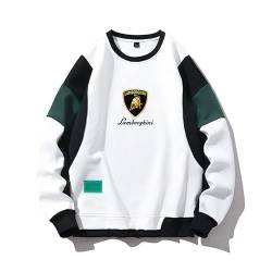 GIOPSQ Herren Sweatshirt Outdoor Lambo.RGhi.NI Frühling und Herbst Teen Sweatshirt Langarm Loose Hoodie Baumwolle/D/L von GIOPSQ