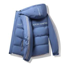 GIOPSQ Herren und Damen-Daunenjacke As_ton Mar_tin Winterverdickung Warmer, winddichter Skimantel mit Kapuze football/B/M von GIOPSQ