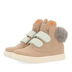 GIOSEPPO Baby-Jungen Dromard Sneaker, Taupe, 25 EU von GIOSEPPO