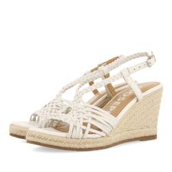 GIOSEPPO Damen Glide Espadrilles, weiß, 37 EU von GIOSEPPO