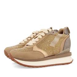 GIOSEPPO Damen Hanko Sneaker, beige, 37 EU von GIOSEPPO