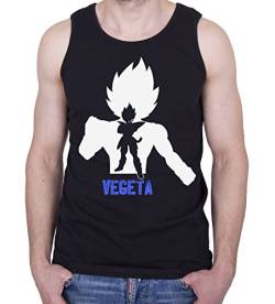 GIOVANI & RICCHI Herren Super Vegeta Tank Top Fitness Shirt von GIOVANI & RICCHI