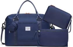 GITIBAB Große Wickeltasche mit Wickelunterlage und Kosmetiktasche, Babytasche für Krankenhaus und Reisen, dunkelblau von GITIBAB