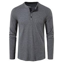 GITVIENAR Herren Sweatshirt, strapazierfähig und modisch, EIN Muss für Harte Kerle (dunkelgrau,XL) von GITVIENAR