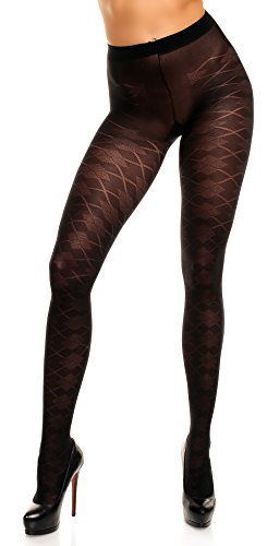 GLAMORY Damen Glamory Dune 70 Strumpfhose, Schwarz, L Große Größen EU von GLAMORY