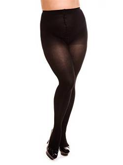 GLAMORY Damen Stützstrumpfhose Vital 70 DEN, Schwarz (Schwarz), Large (Herstellergröße: L-(44-46)) von GLAMORY