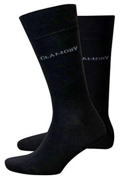 Glamory Herren Freedom Box (3 Pack) Socken, 100 DEN, Schwarz (Schwarz Schwarz), 43/46 (Herstellergröße: 43-46) (3er Pack) von GLAMORY