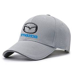 GLLUSA Baseballkappe Für Herren Für Mazda-Druck Lässige Mütze Verstellbare Sonnenblende Golfmütze Trucker-Mütze Unisex-Sportmütze – Geschenk Für Teenager-Red||One Size von GLLUSA