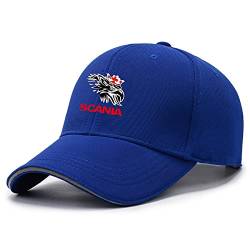 GLLUSA Baseballkappen Für Herren Für Scania Print Laufmütze Lässige Mütze Verstellbare Sonnenblende Hüte Trucker Cap Unisex Duckbill Cap – Geschenk Für Teenager-Blue||One Size von GLLUSA