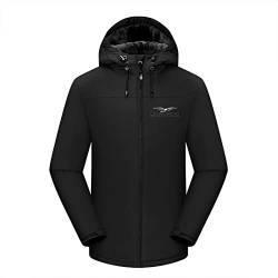 GLLUSA Männer Kapuzenjacken Jacken Winddicht Sweatshirts Für MOTO GUZZI Druck Reißverschluss Strickjacke Regenjacke Windbreaker Mantel Fleece Kapuzenoberteile Mit Taschen-a1||2XL von GLLUSA