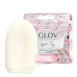 GLOV Quick Treat Abschminktücher Mikrofaser Waschbar Abschminkhandschuh Lippen und Augen Reinigungstücher alle Hauttypen Umweltfreundlich Mikrofasertücher Wiederverwendbar (1, Ivory, Einheitsgröße) von GLOV