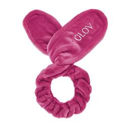 Haarband für Make Up Kosmetik Stirnband Haarschutzband Haar Wrap für Make-up Gesichtsreinigung Gesichtspflege Haarbänder zum Waschen Gesicht Dusche Maske Spa für Frauen Hasen Ohren (Pink Panther) von GLOV