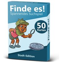 GLÜCKSWOLKE Spiel, Finde es I Deine Umgebung neu entdecken Outdoor & Indoor Schatzsuche für Kinder I Entdecker Spielzeug, Spiele ab 4, 5, 6, 7, 8 Jahre I cooles Geschenk für Mädchen und Junge von GLÜCKSWOLKE