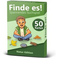 GLÜCKSWOLKE Spiel, Finde es I Deine Umgebung neu entdecken Outdoor & Indoor Schatzsuche für Kinder I Entdecker Spielzeug, Spiele ab 4, 5, 6, 7, 8 Jahre I cooles Geschenk für Mädchen und Junge von GLÜCKSWOLKE