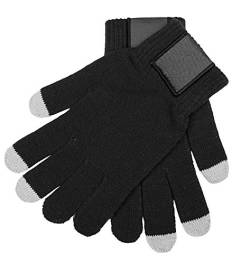 GO HEAVY Herbsthandschuhe Herren Gloves Touchscreen Smartphone Handschuhe Schwarz/Grau XL/XXL von GO HEAVY