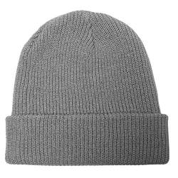 GO HEAVY Lange Mütze Basic Beanie für Damen und Herren Hellgrau von GO HEAVY