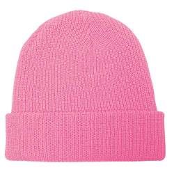 GO HEAVY Long Beanie Unisex Wintermütze Strickmütze Rosa von GO HEAVY