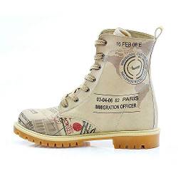 Army Airplane Long Boots TMB1011 von GOBY