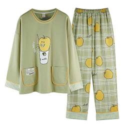 GOSO Mädchen Schlafanzug Pyjama Set niedlich Kinder Pyjama Nachtwäsche Tops und Lange Hose Nachtwäsche Kinder Outfit 8 9 10 11 12 13 14 Jahre von GOSO