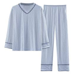 GOSO Pyjamas Set für Teenager Mädchen Lange Ärmel Top und Hose, Rundhalsausschnitt Baumwolle Nachtwäsche niedlich gedruckt lässig Nachtwäsche M-2XL Lounge Wear PJS, Geschenke für große Mädchen von GOSO