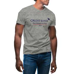 Credit Suisse Risk Management Department 2023 Herren Grau T-Shirt Size M von GR8Shop