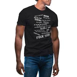 Fuck You Tony and Ezekiel Meme Herren schwarz T-Shirt Size M von GR8Shop