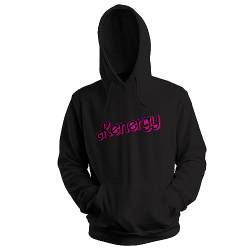 GR8Shop Kenergy Pink Like Inspired by Ryan Unisex Schwarz Kapuzenpullover Hoodie Size M von GR8Shop