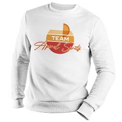 GR8Shop aperol Spritz Team Vibes Unisex Weiß Pullover Hoodie Size M von GR8Shop