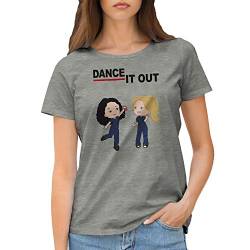 Greys Anatomy Dance It Out Damen Grau T-Shirt Size M von GR8Shop