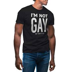 Im not Gay but 20 is 20 GBP Herren schwarz T-Shirt Size XXL von GR8Shop