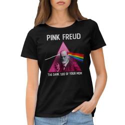 Pink Freud The Dark Side of Your mom Damen Schwarz T-Shirt Size S von GR8Shop