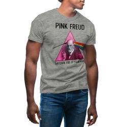 Pink Freud The Dark Side of Your mom Herren Grau T-Shirt Size XL von GR8Shop