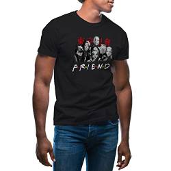 Tokyo Revengers Friends Inspired Tv Series Herren schwarz T-Shirt Size XXL von GR8Shop