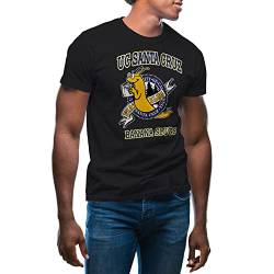 UC Santa Cruz Pulp Fiction Banana Slugs Herren schwarz T-Shirt Size M von GR8Shop
