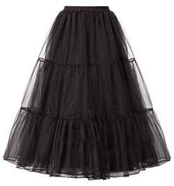 GRACE KARIN Petticoat Reifrock Unterrock Petticoat Underskirt Vintage Cocktailkleid Unterrock Reifrock Underskirt Rockabilly Kleid Petticoatkleider L 2512-1 von GRACE KARIN