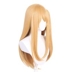 Cosplay Anime Role Play Coser Wig For Hoshino Rubii Long Blonde Ponytail Hair Heat Resistant Synthetic Wigs von GRACETINA HOO